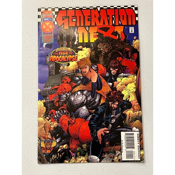 Generation Next Issues 1–4 Marvel Comics 1995 Deluxe Edition Pre-Owned - Picture 4 of 14